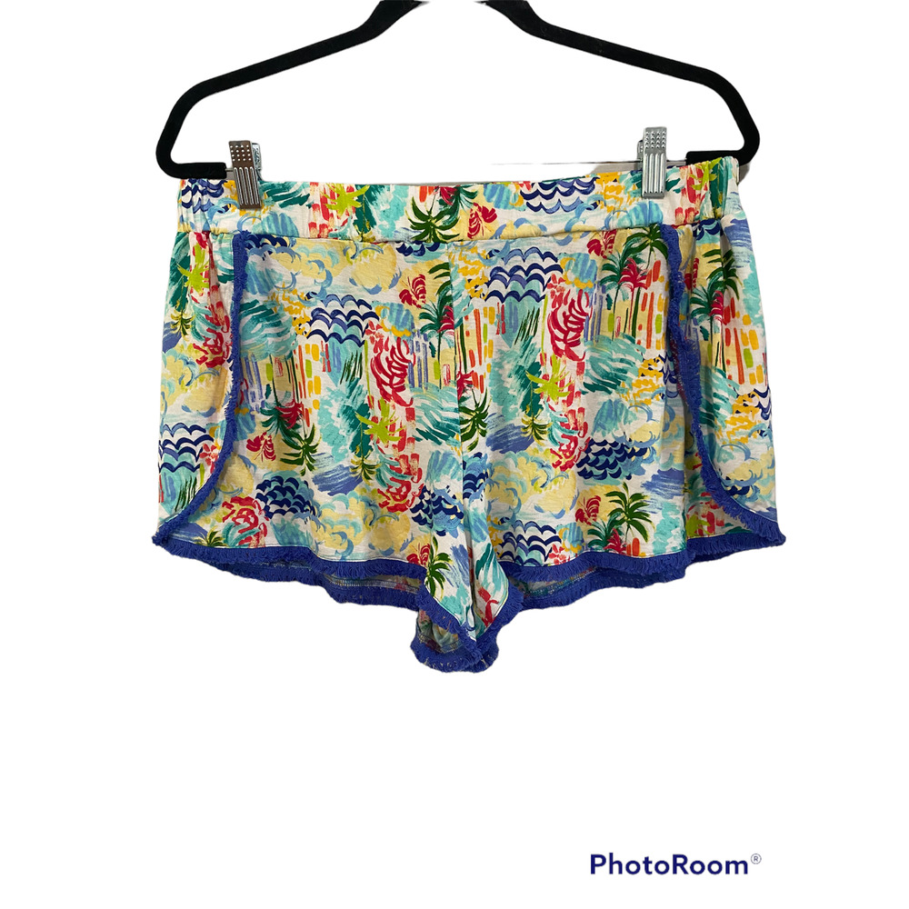 LAST CHANCE!! Echo Sleepwear tropical paradise print pj shorts  XL Spring Summer